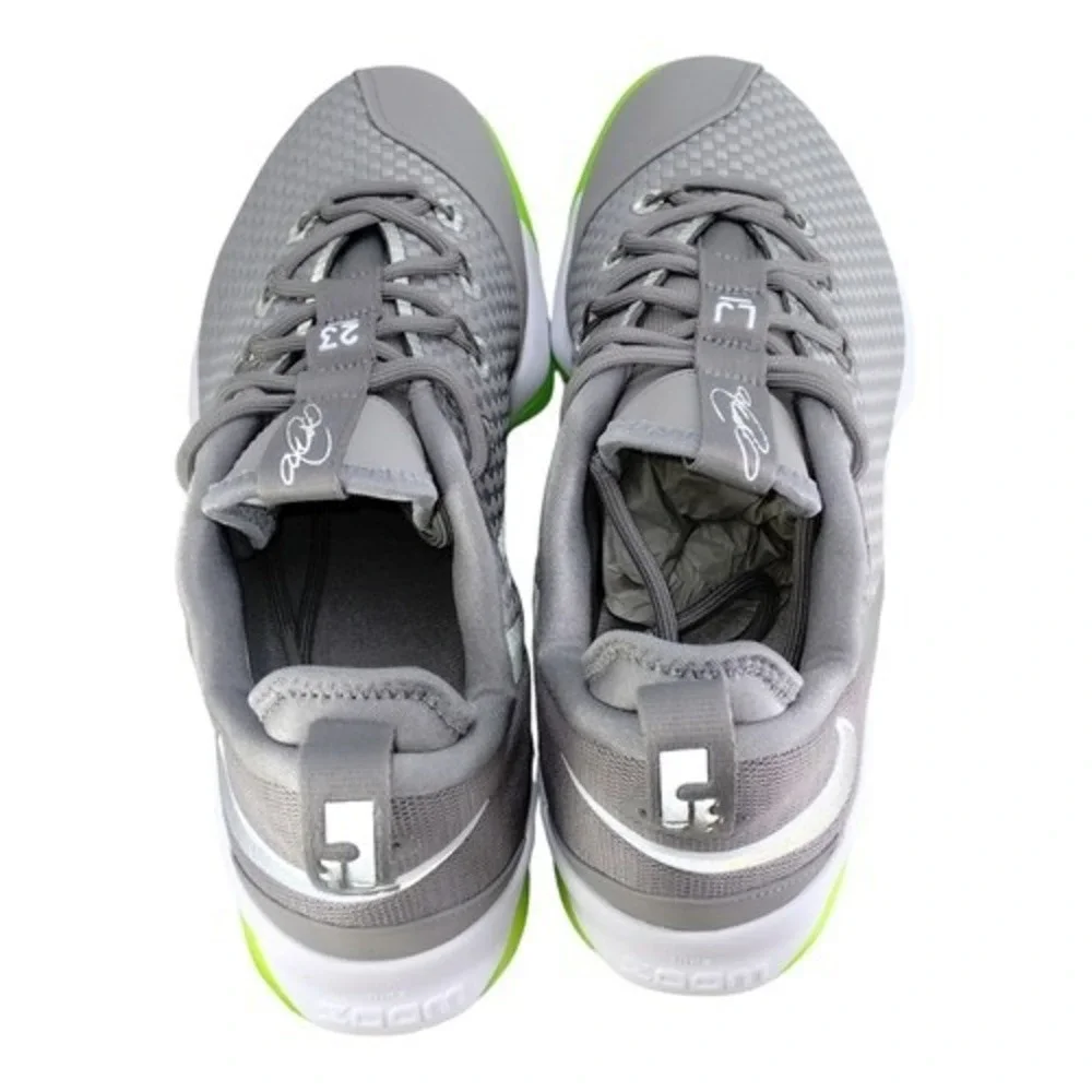 Nike LeBron XIV Low Dunkman Dust Silver‎ Basketball Shoes Mens 9.5 NWOT Nike LeBron XIV Low Dunkman Dust Silver Basketball Shoes  main image 4